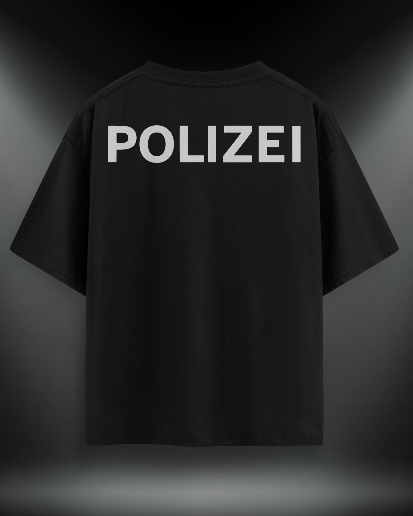 POLIZEI Reflektör Baskılı Motorcu Tişört – Regular Fit- Emorpi®