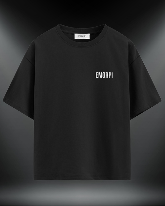 Punisher Reflektör Baskılı Motorcu Tişört – Regular Fit- Emorpi®