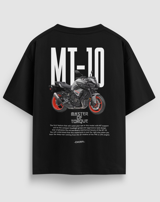 Mt-10 Motorcu Tişört – Regular Fit, Tasarım Baskı | Emorpi®