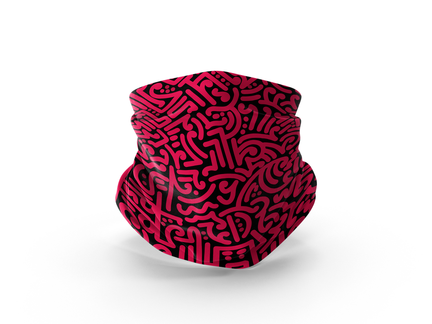 Red Doodle Motorcu Buff