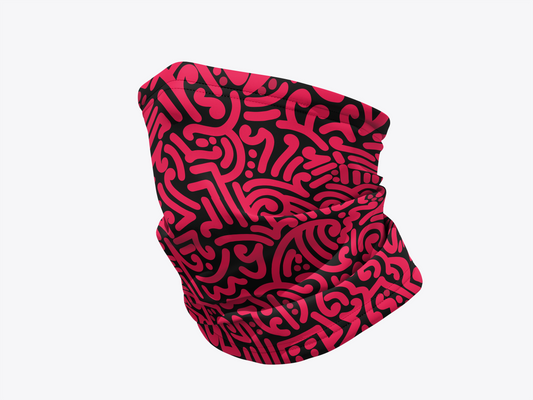 Red Doodle Motorcu Buff