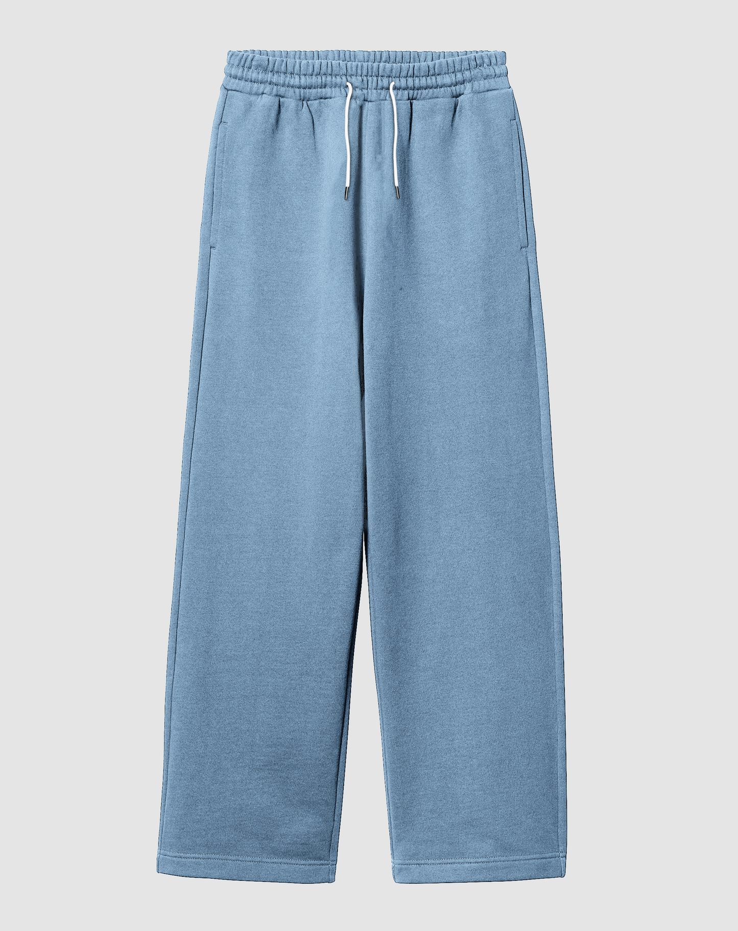 Açık Mavi Rahat Kalıp Arka Cepli Eşofman Altı