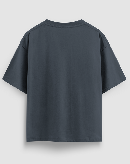 Füme Regular Kalıp Baskısız Tişört | Emorpi®