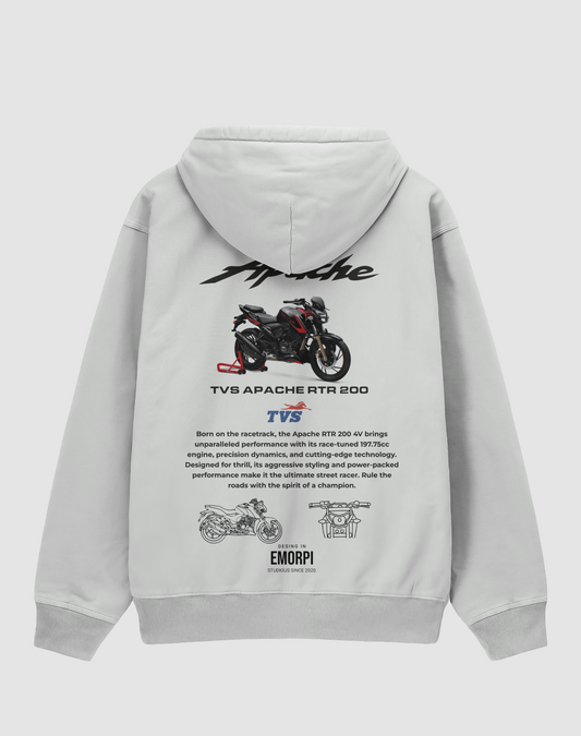 APACHE RTR 200 3 İplik Oversize Hoodie