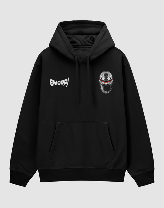 We Are Wenom Baskılı 3 İplik Oversize Hoodie