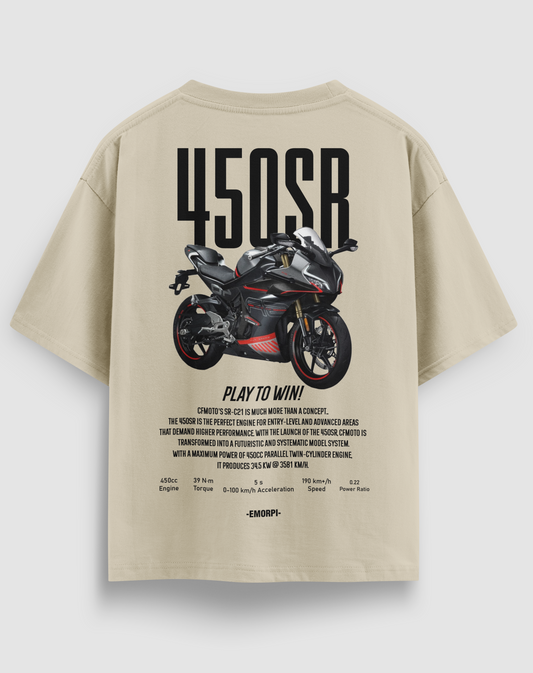 CF-450SR Motorcu Tişört – Regular Fit, Tasarım Baskı | Emorpi®