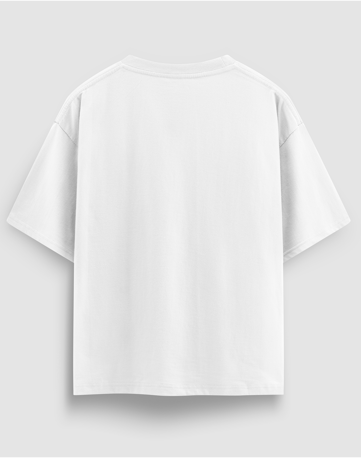 Beyaz Regular Kalıp Baskısız Tişört | Emorpi®