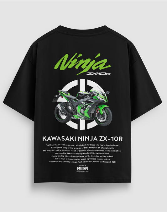 ZX-10R Baskılı Regular Fit Motorcu Tişörtü