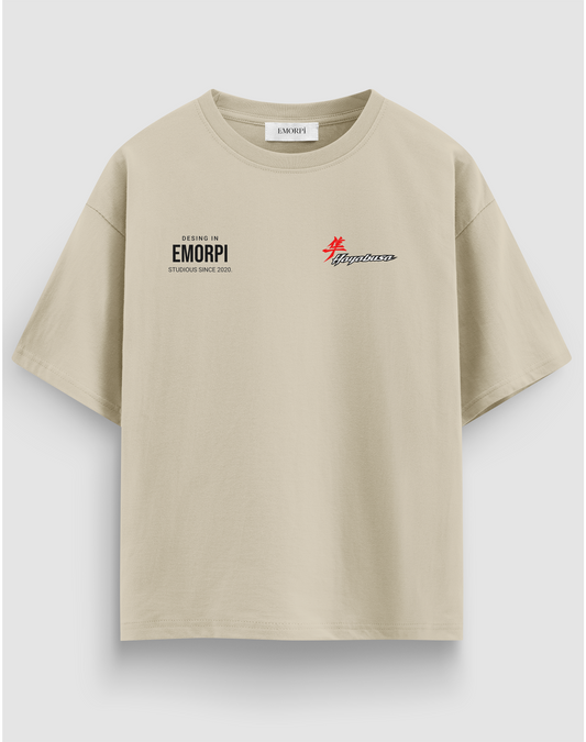 Hayabusa Baskılı Regular Fit Motorcu Tişörtü