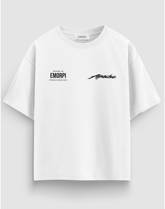 APACHE RTR 200 Baskılı Regular Fit Motorcu Tişörtü