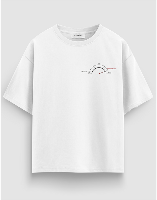 Limitless Baskılı Regular Fit Motorcu Tişörtü