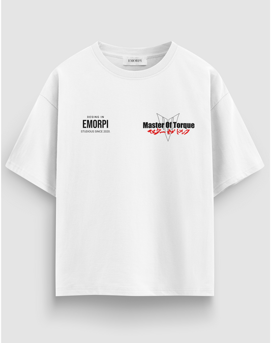 MT-25 Baskılı Regular Fit Motorcu Tişörtü