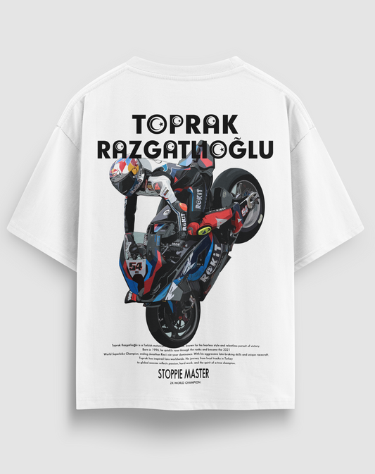 Toprak Razgatlıoğlu Tişört – Regular Fit, Tasarım Baskı | Emorpi®