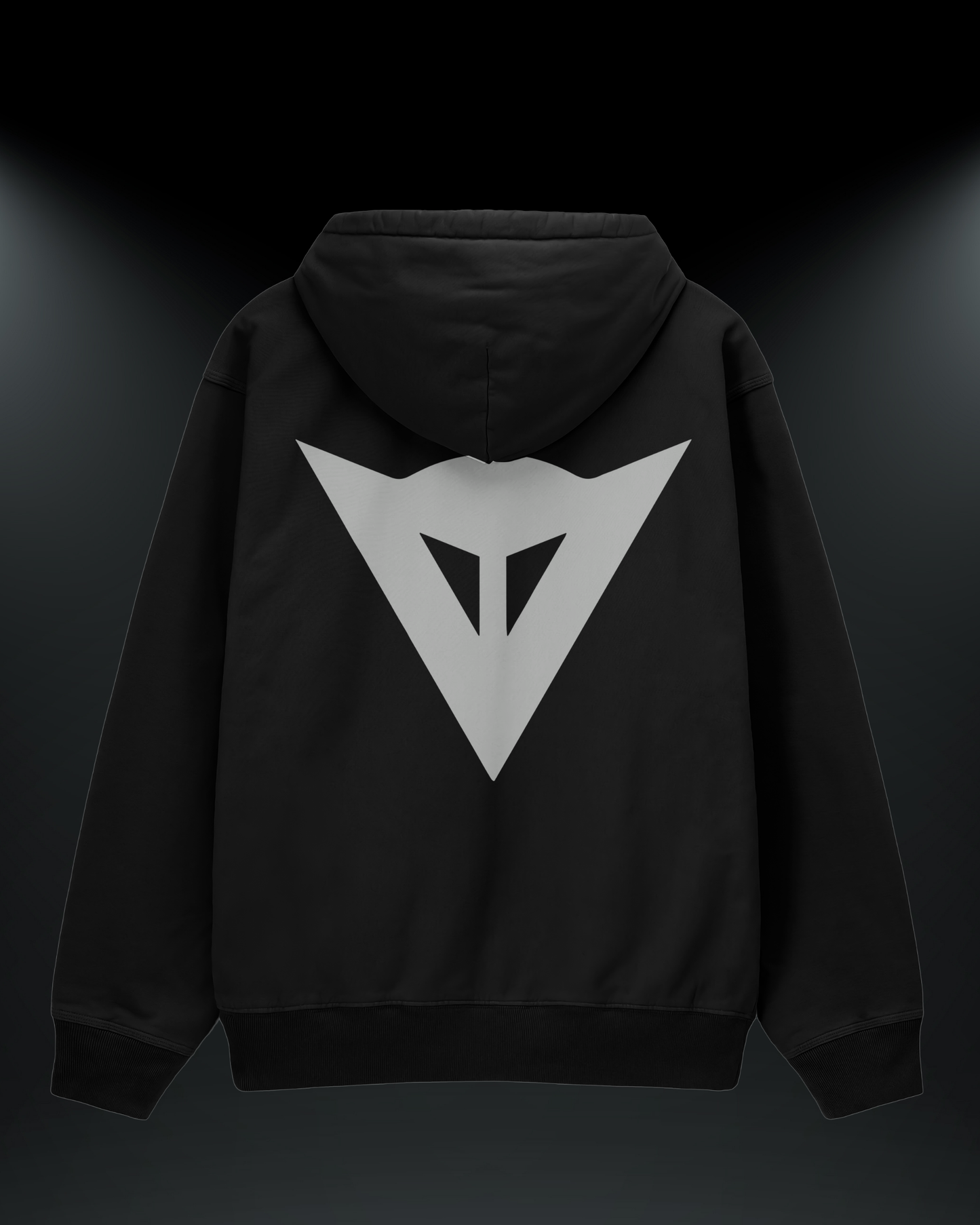 Dainese Baskılı Reflektörlü 3 İplik Oversize HOODIE