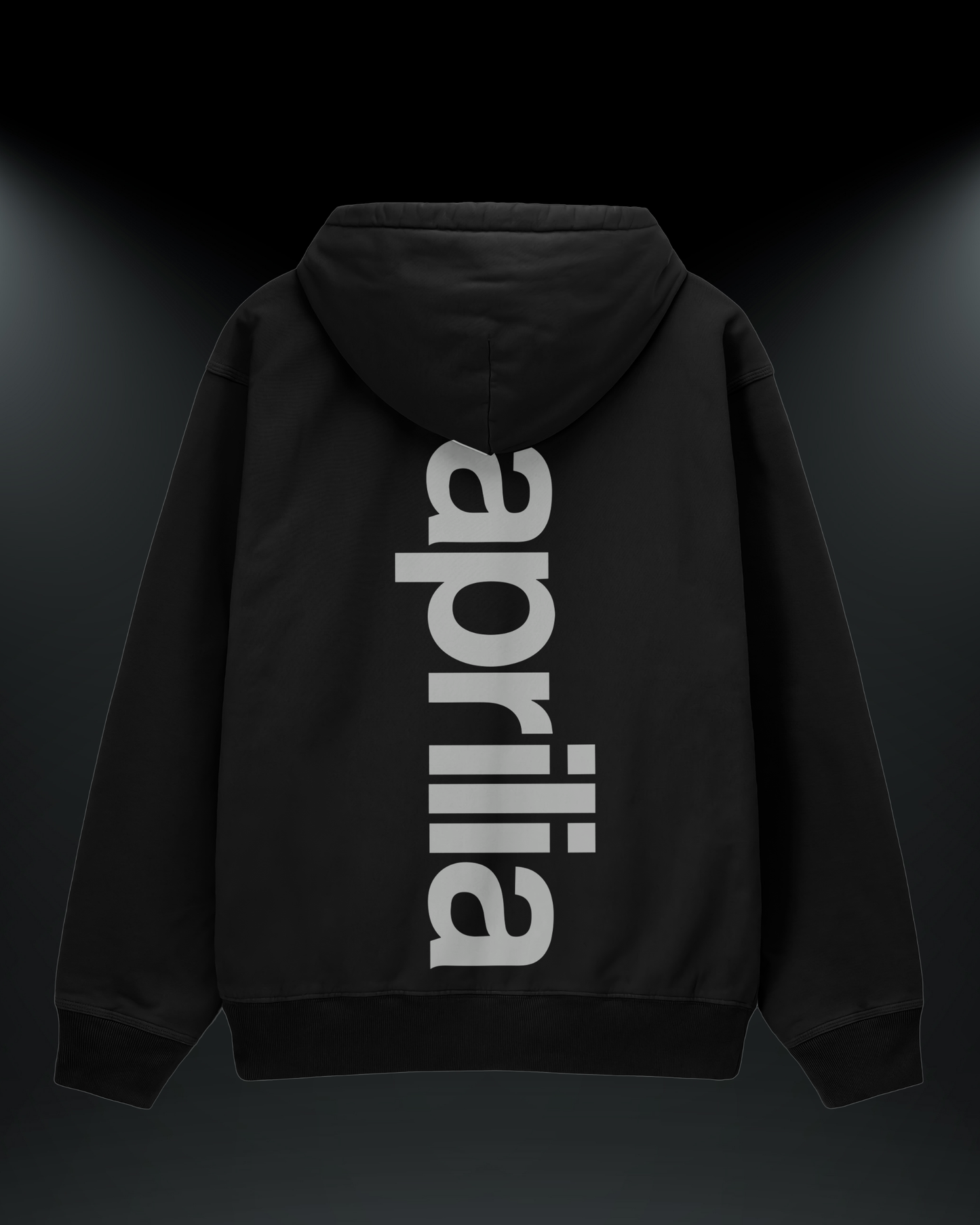 Aprilia Baskılı Reflektörlü 3 İplik Oversize HOODIE
