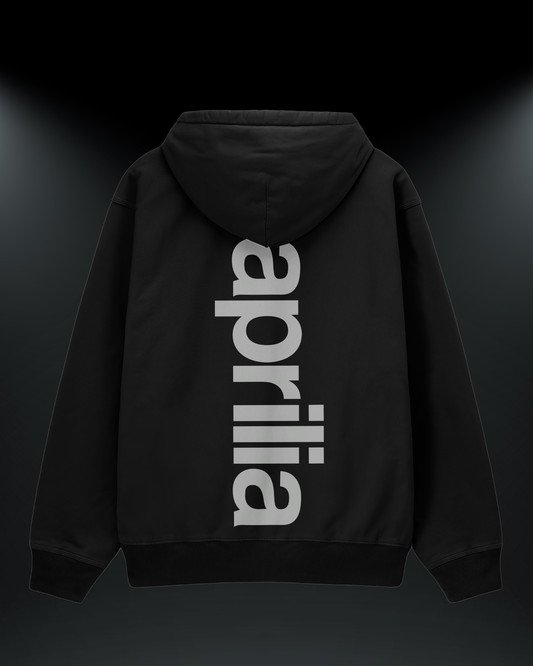Aprilia Baskılı Reflektörlü 3 İplik Oversize HOODIE