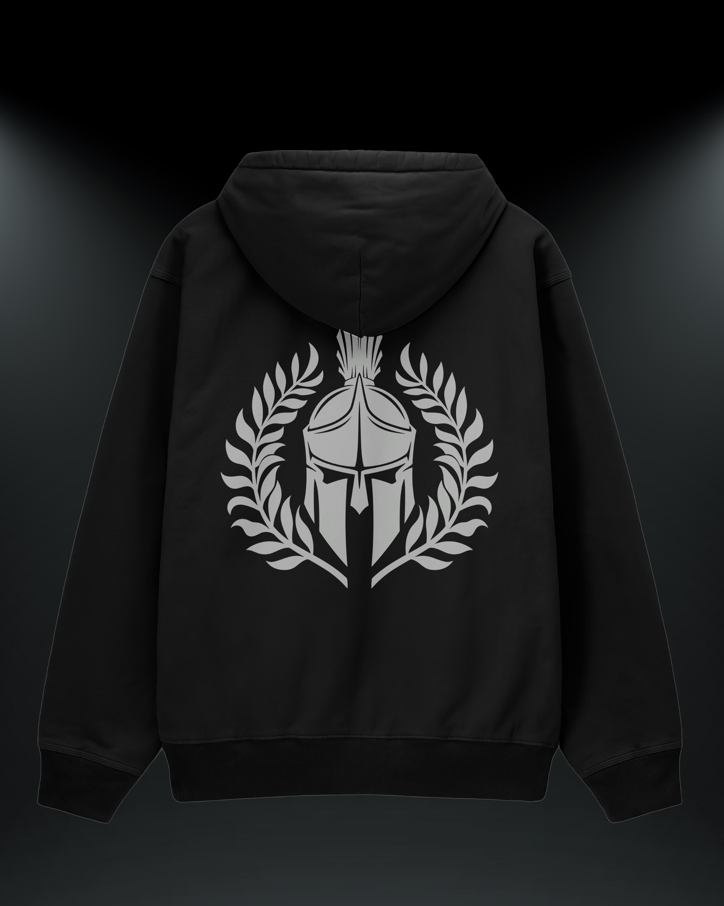 Şovalye Baskılı Reflektörlü 3 İplik Oversize HOODIE