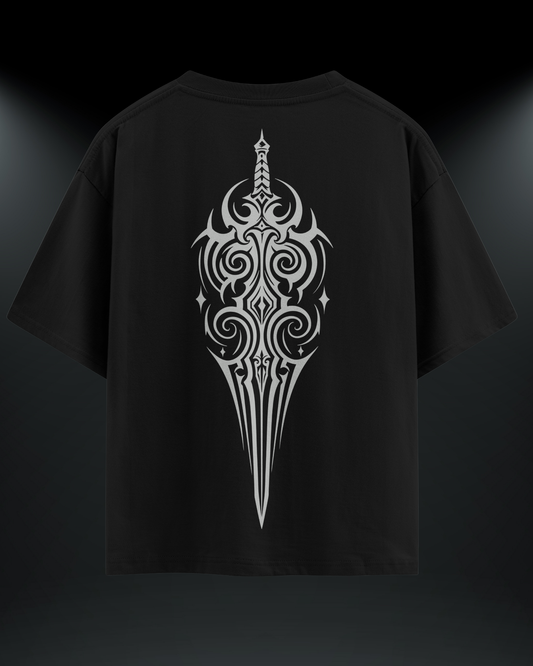 Sword Reflektör Baskılı Motorcu Tişört – Regular Fit- Emorpi®