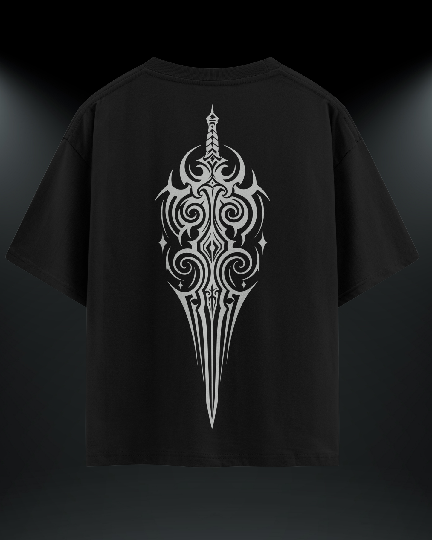 Sword Reflektör Baskılı Motorcu Tişört – Regular Fit- Emorpi®
