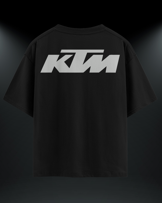 KTM Reflektör Baskılı Motorcu Tişört – Regular Fit- Emorpi®