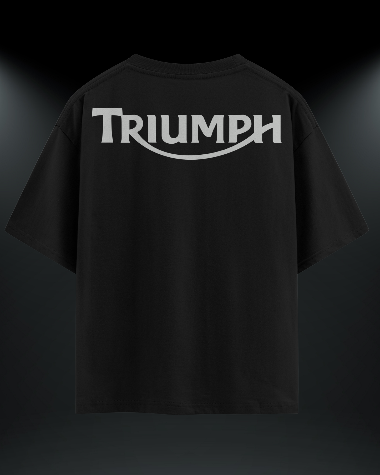 Triumph Reflektör Baskılı Motorcu Tişört – Regular Fit- Emorpi®