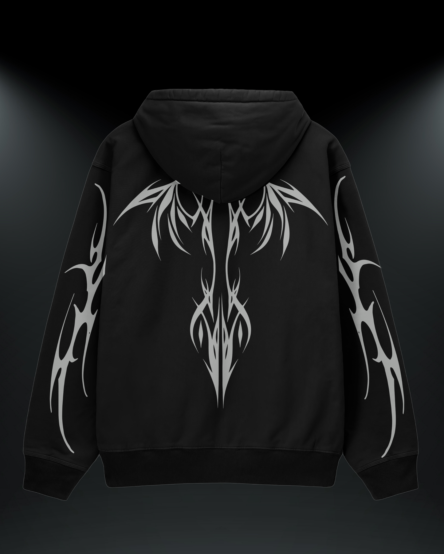 Viper Wings Reflektörlü 3 İplik Oversize HOODIE