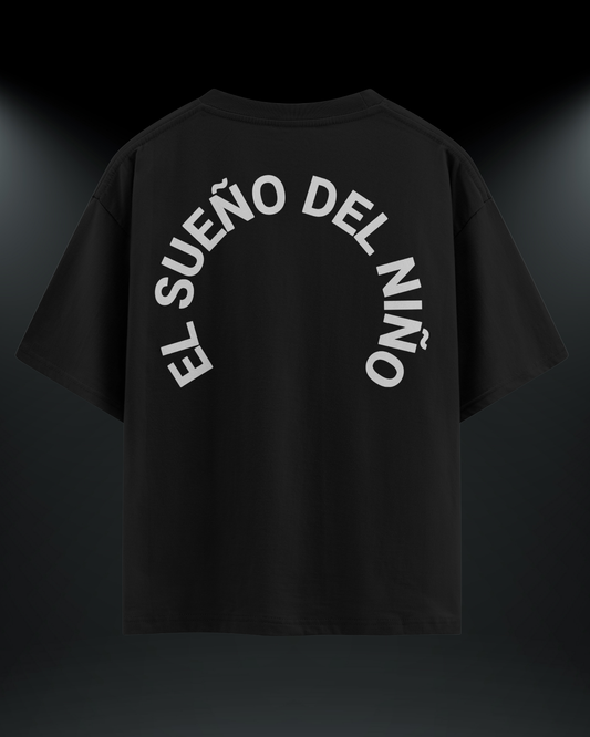 El Sueno Del Nino Reflektör Baskılı Motorcu Tişört – Regular Fit- Emorpi®