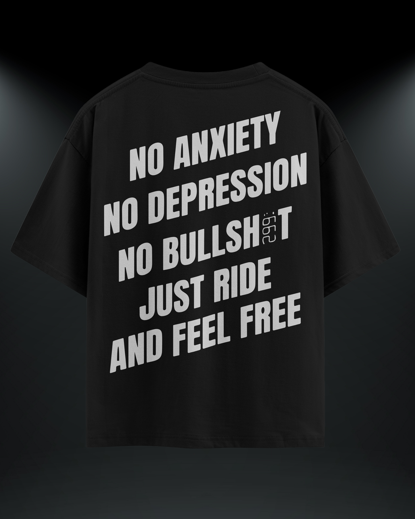 299 Reflektör Baskılı Motorcu Tişört – Regular Fit- Emorpi®