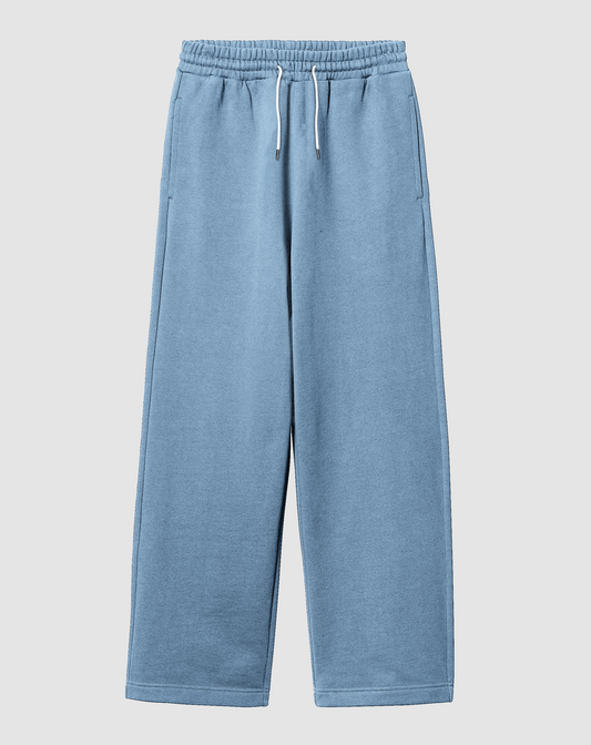 Açık Mavi Rahat Kalıp Arka Cepli Eşofman Altı