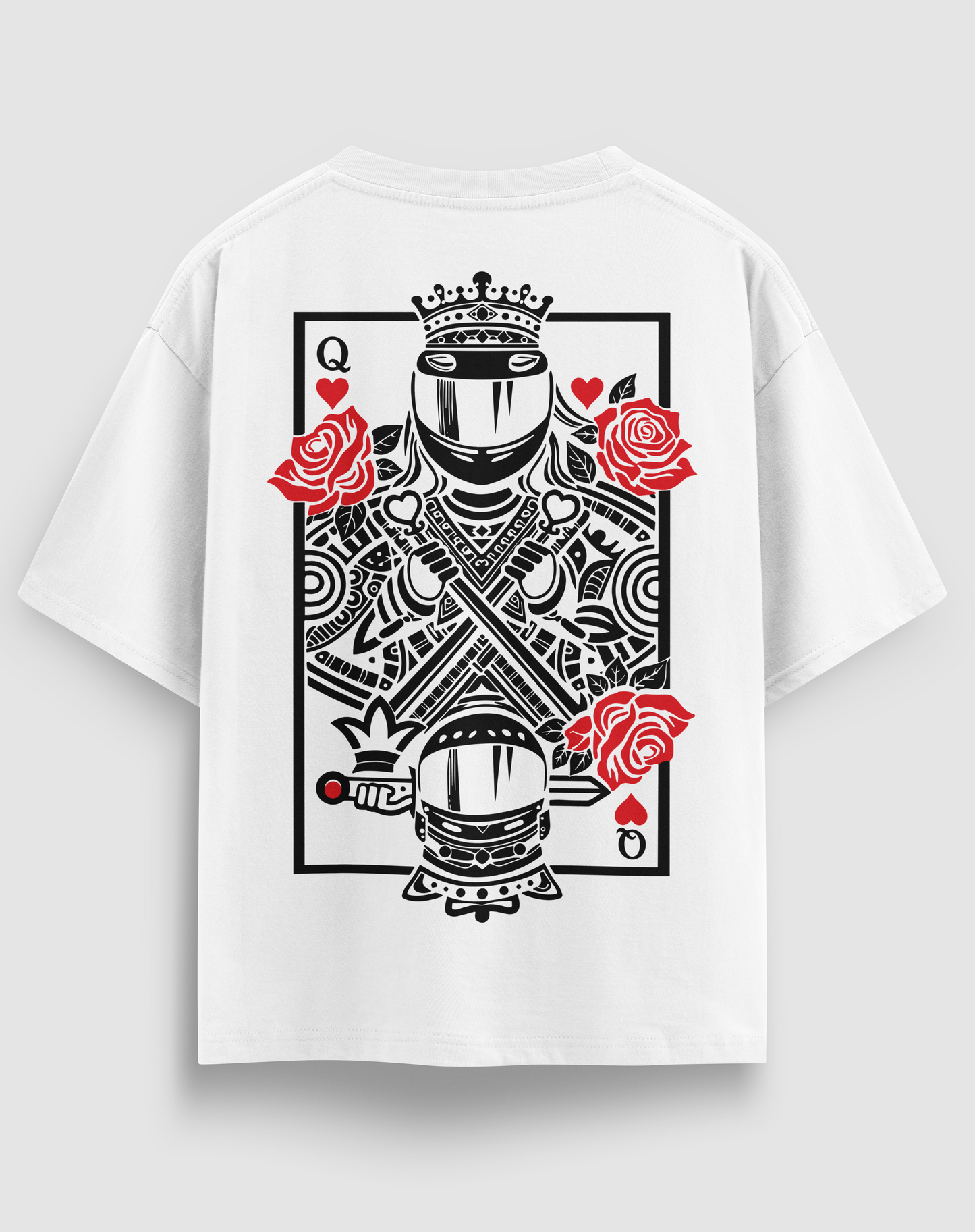 QUENN Motorcu Tişört – Regular Fit, Tasarım Baskı | Emorpi®