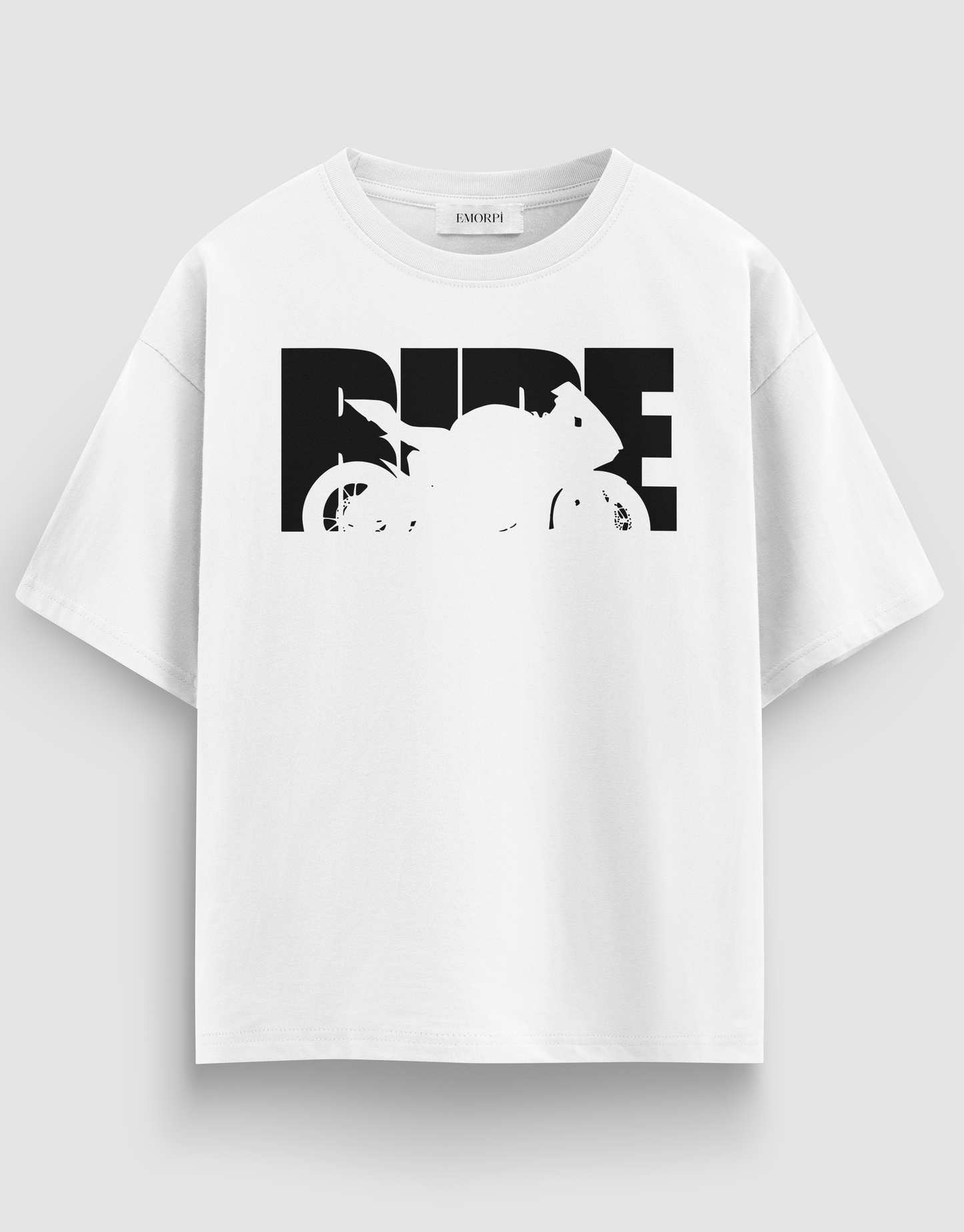 RIDE Motorcu Tişört – Regular Fit, Tasarım Baskı | Emorpi®