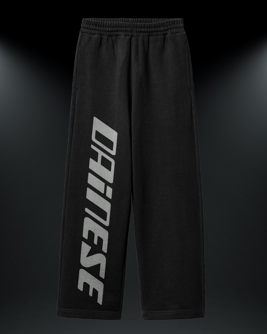 Dainese Reflektörlü Siyah Rahat Kalıp Arka Cepli Motorcu Eşofman Altı
