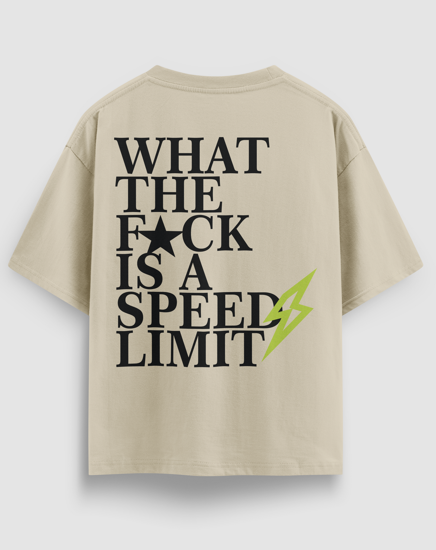 F*ck Speed Motorcu Tişört – Regular Fit, Tasarım Baskı | Emorpi®