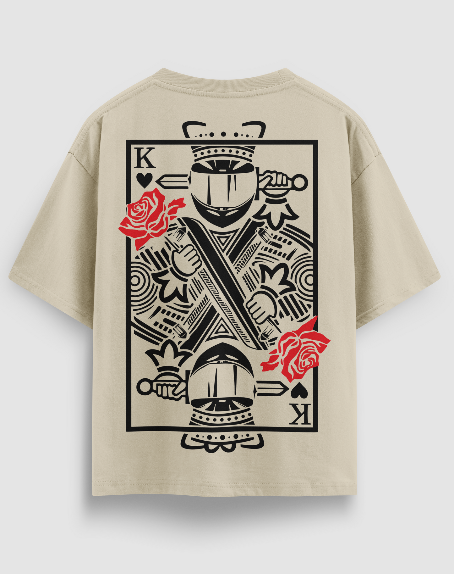 KING Motorcu Tişört – Regular Fit, Tasarım Baskı | Emorpi®