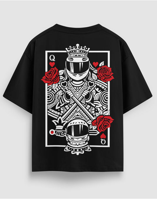 QUENN Motorcu Tişört – Regular Fit, Tasarım Baskı | Emorpi®