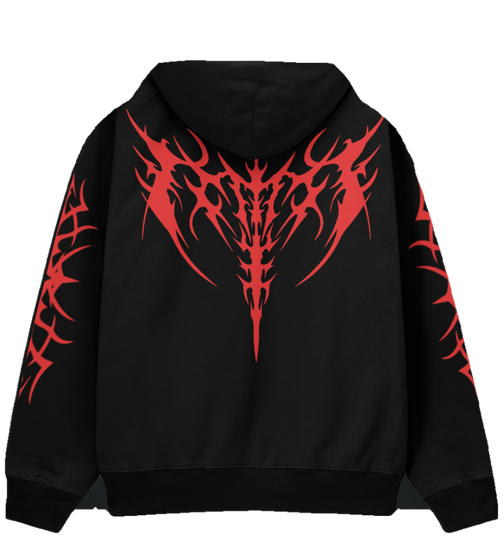 PHANTOM Reflektörlü 3 İplik Oversize HOODIE