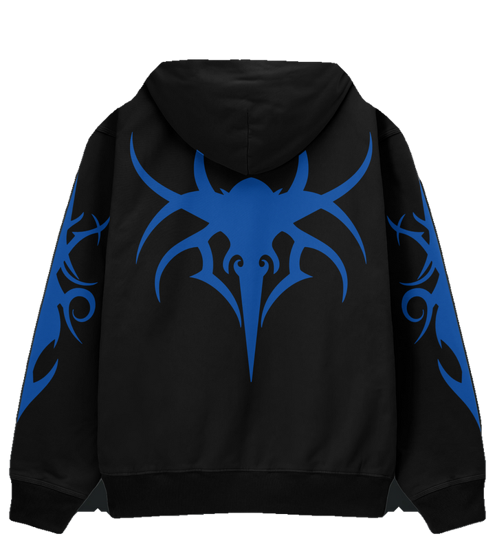 REVENANT Reflektörlü 3 İplik Oversize HOODIE