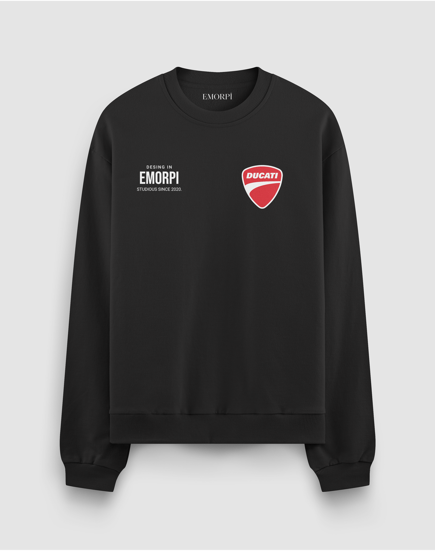 Panigale 3 İplik Şardonlu Oversize Sweatshirt