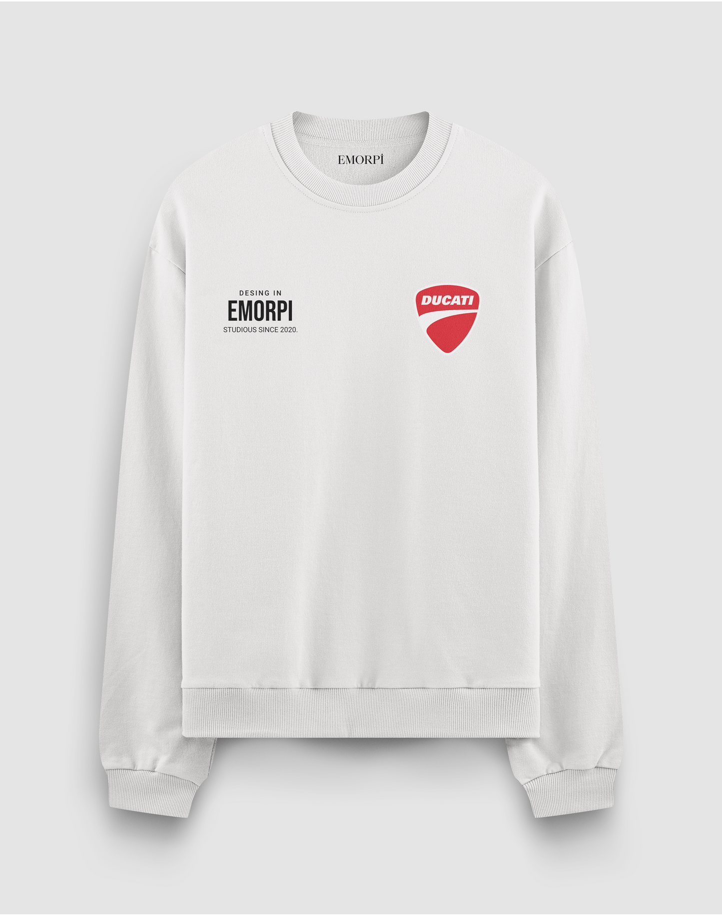 Panigale 3 İplik Şardonlu Oversize Sweatshirt