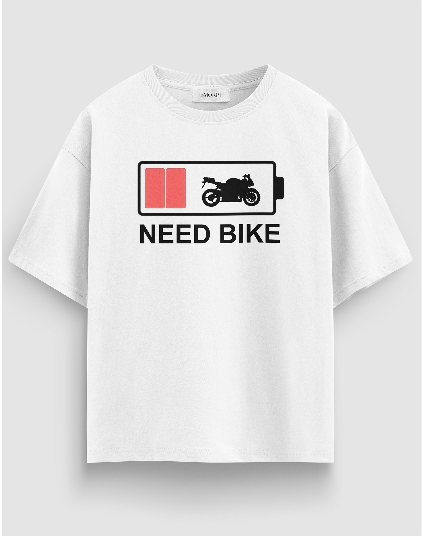 Need Bike Motorcu Tişört – Regular Fit, Tasarım Baskı | Emorpi®